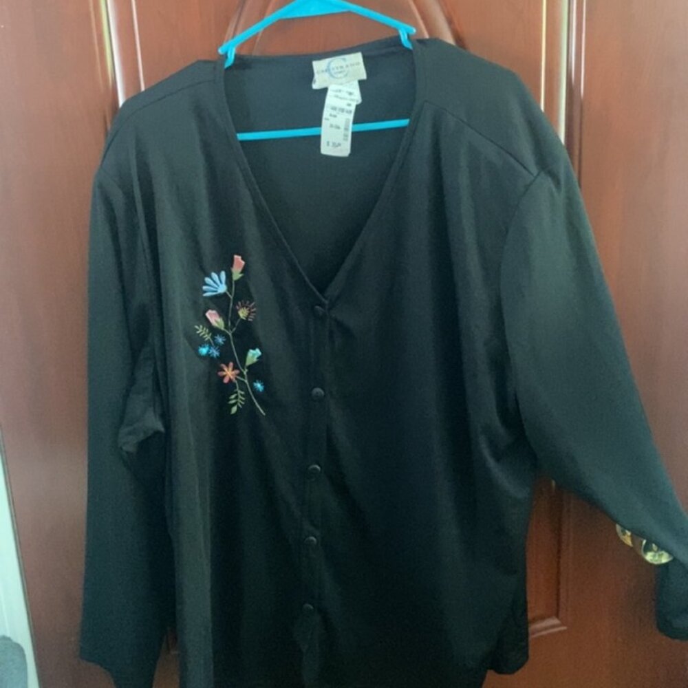 Capistrano women 26/28 shirt button down NWT
